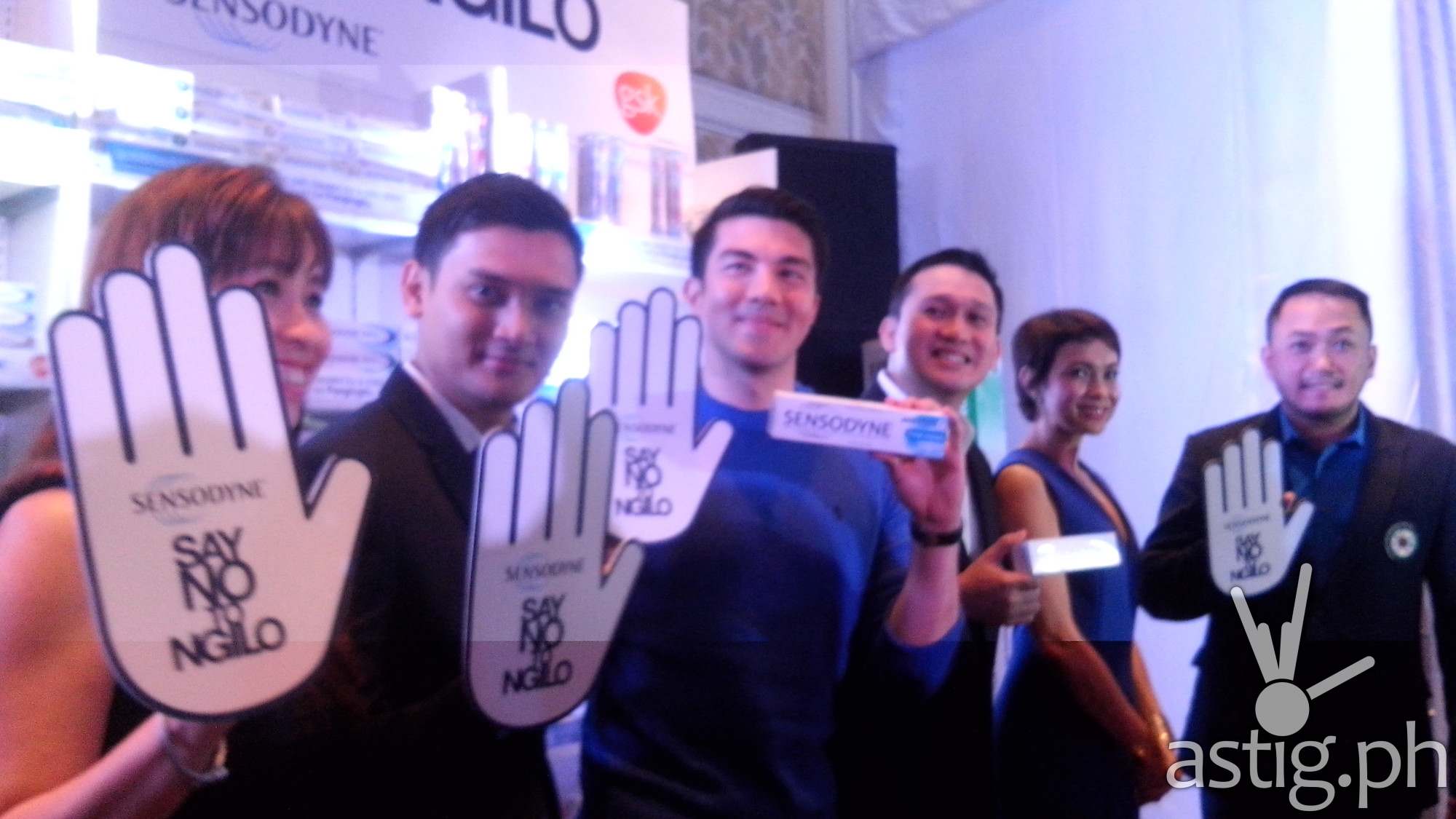 Luis Manzano and Sensodyne