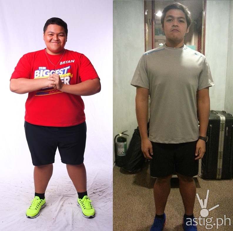 Before and after: Bryan of The Biggest Loser Pinoy Edition Doubles