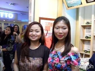 Marj Sia and Jirbie Go before undergoing brow resurrection