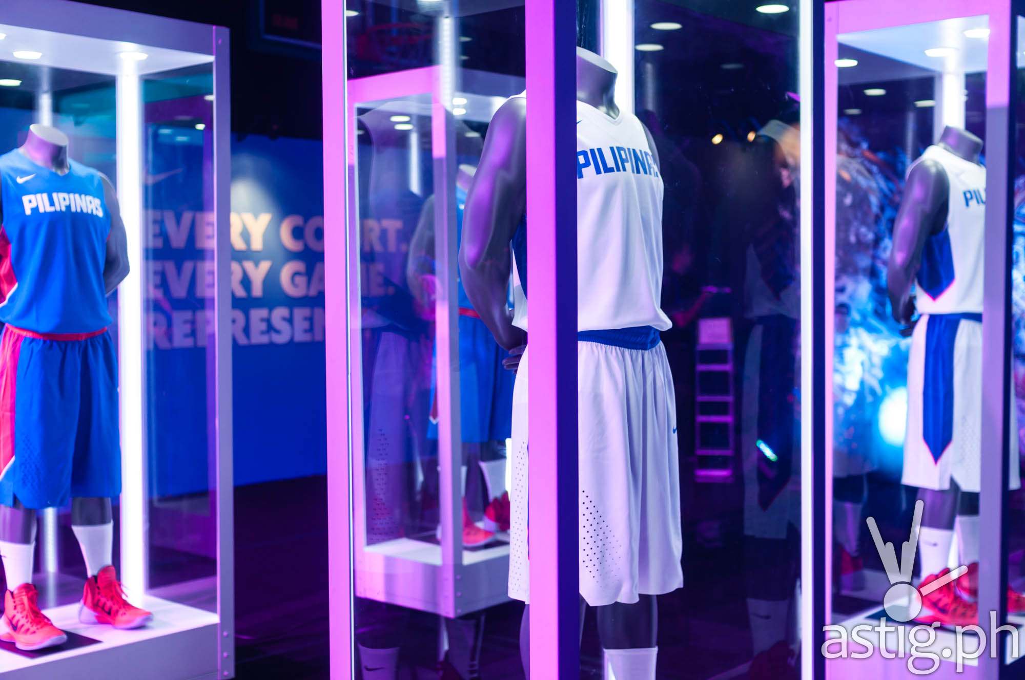 Gilas Pilipinas 2014 FIBA uniform by Nike