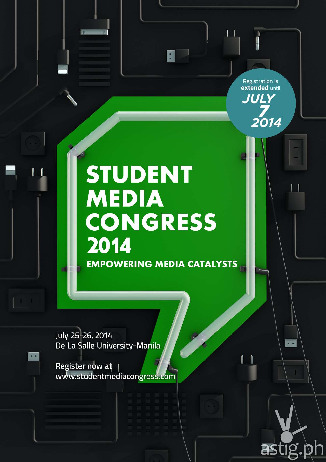 Student Media Congress 2014 poster