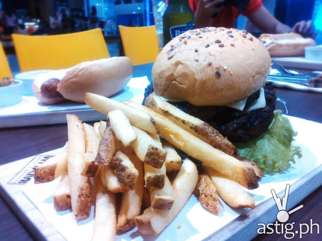 You will fall in love with their giant french fries