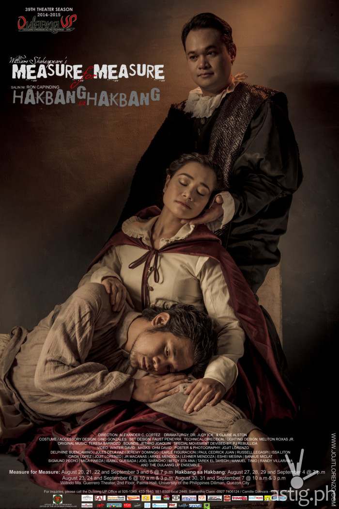 Hakbang sa Hakbang (Measure for Measure) by Dulaang UP poster