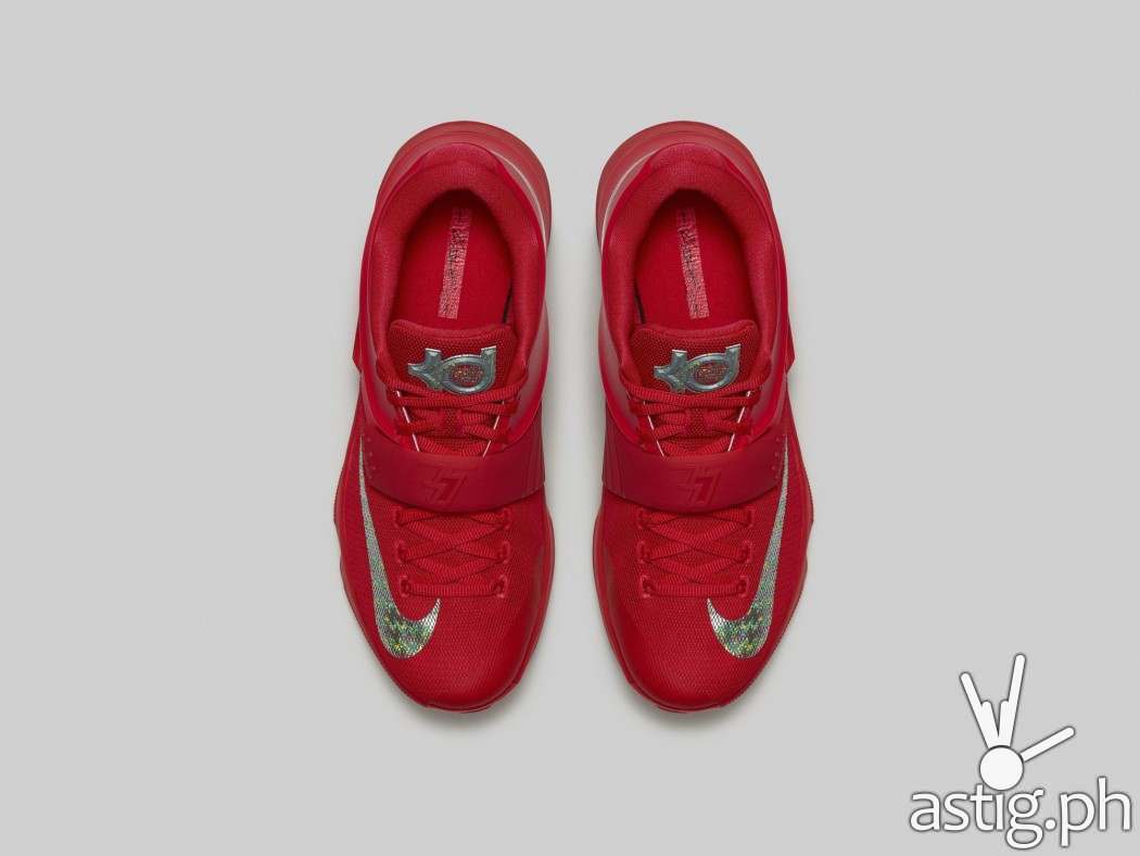 Nike KD7 Red General top view