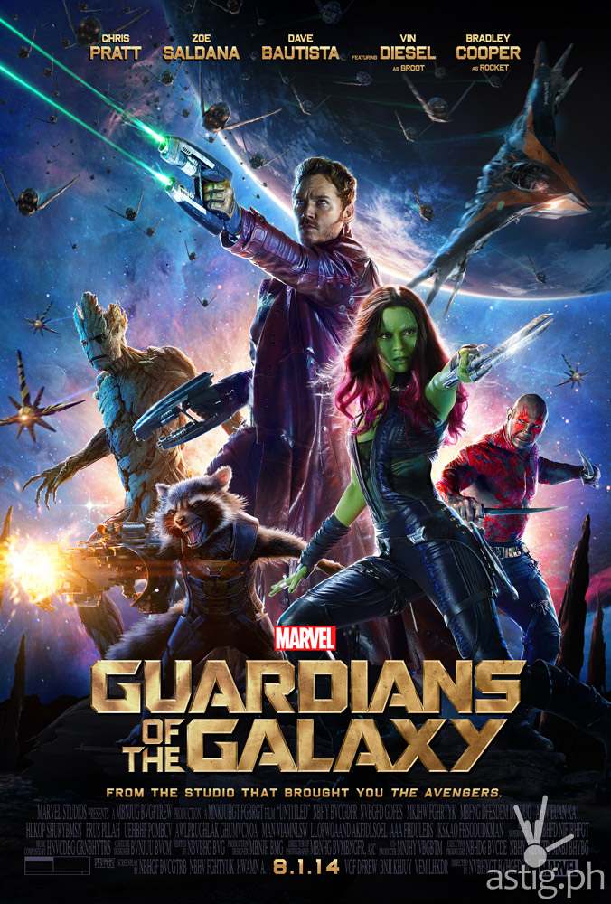 Marvel Guardians of the Galaxy poster