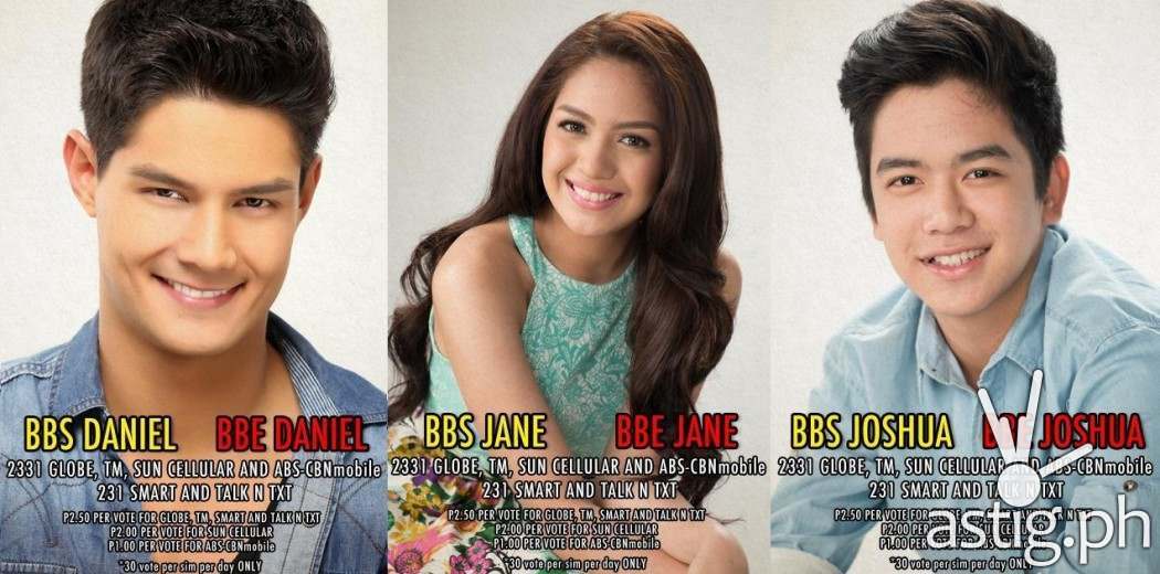 Nominees for eviction Daniel, Jane, and Joshua