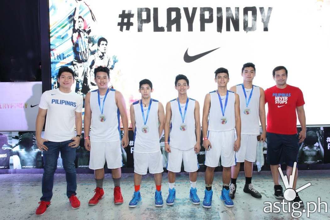 Team FEU Yellow comes in second at the Nike PLAYPINOY basketball tournament