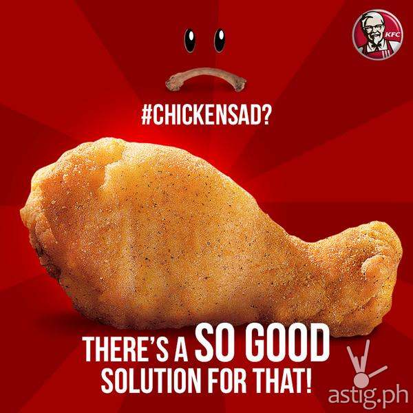 #chickensad KFC vs Jollibee meme