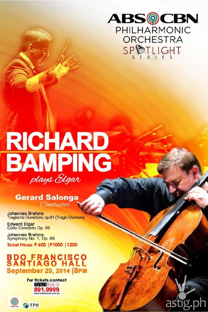 Richard Bamping concert poster