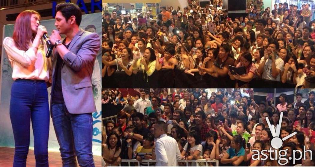 Thousands of fans attended the Pure Love mall tour in Pampanga