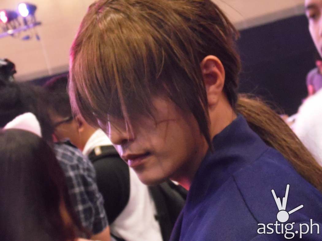 Kenshin Himura cosplayer at Best of Anime 2014