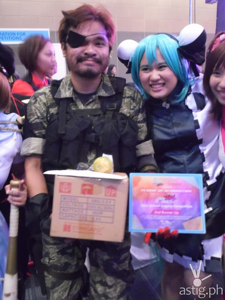 Metal Gear Solid cosplay wins 3rd place at Best of Anime 2014