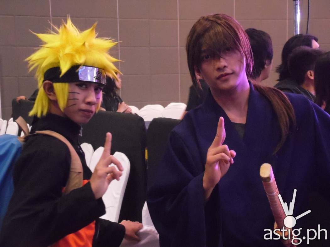 Naruto and Kenshin cosplay at Best of Anime 2014