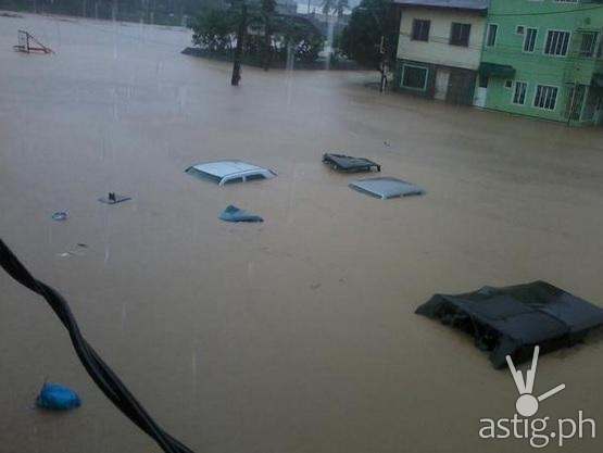 Typhoon Marikina flood over Marikina City