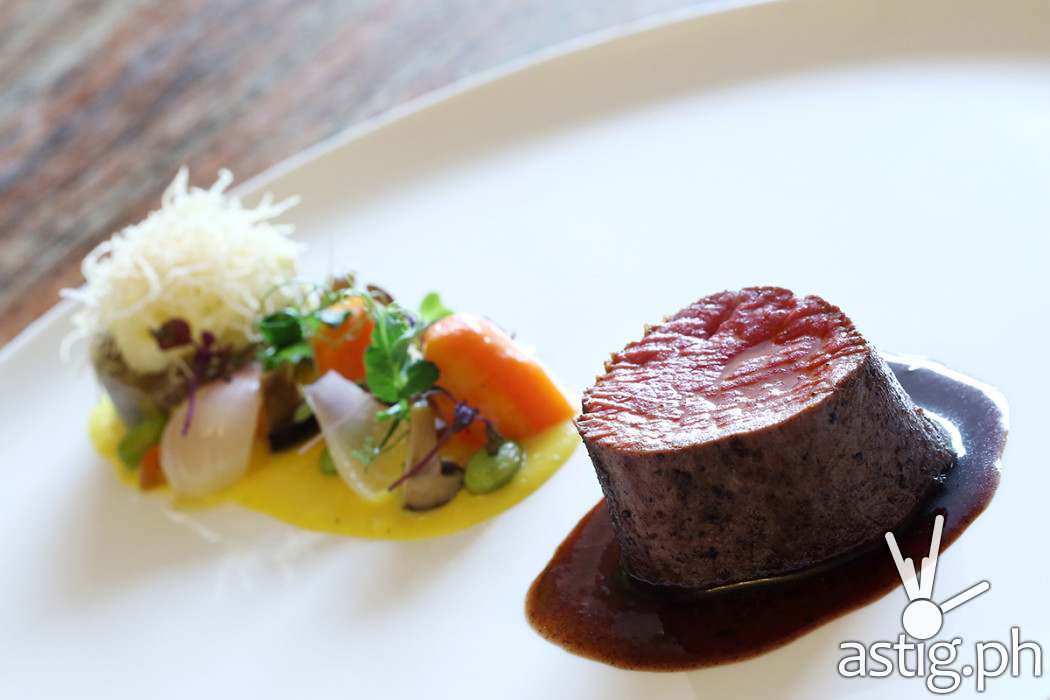 Sous vide US angus beef tenderloin