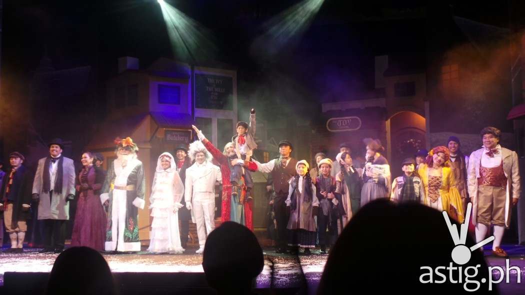 Scrooge the musical by Repertory Philippines