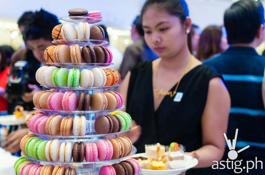 Guests were treated with an overflowing buffet of food at the 25th anniversary celebration of The French Baker at the newly opened SM Megamall Fashion Hall
