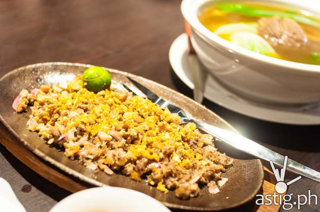Gerry's Grill Sizzling Pork Sisig (198 PHP)