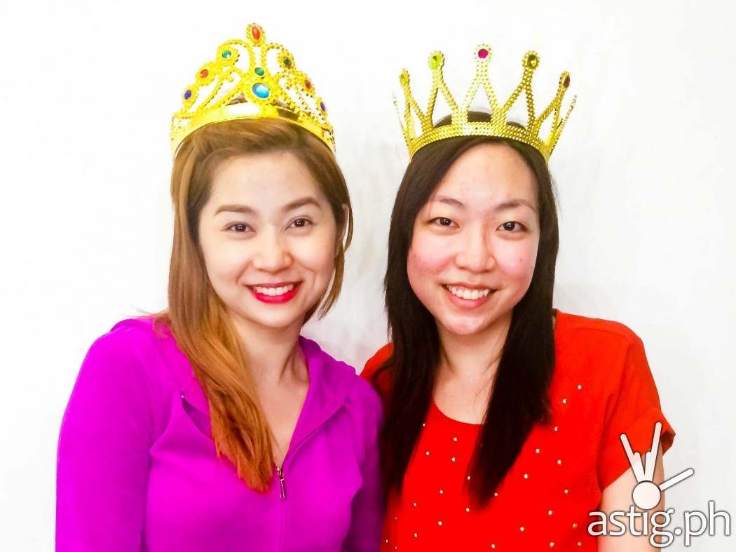 Queen for a day: with Princess Hazel Uy herself