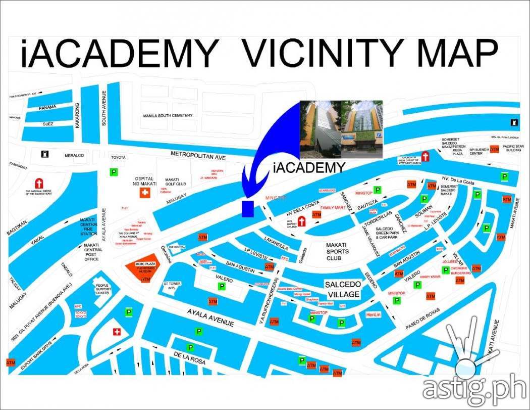 Animahenasyon iACADEMY vicinity map