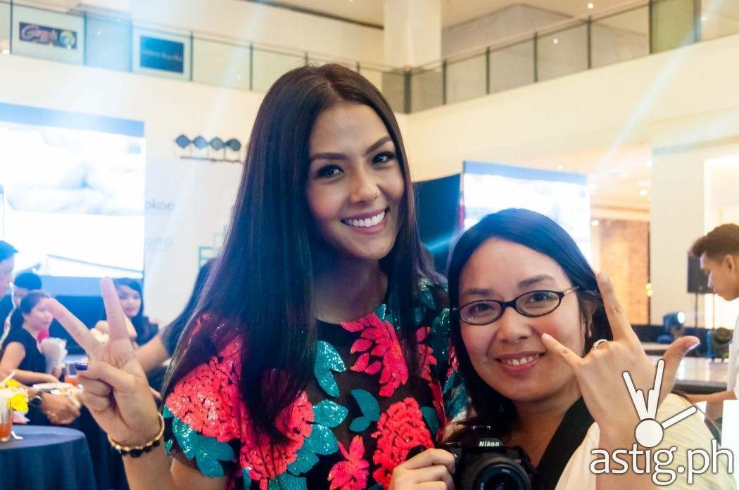 Vanessa Matsunaga with Ethel Merioles of lifestylemanila.com