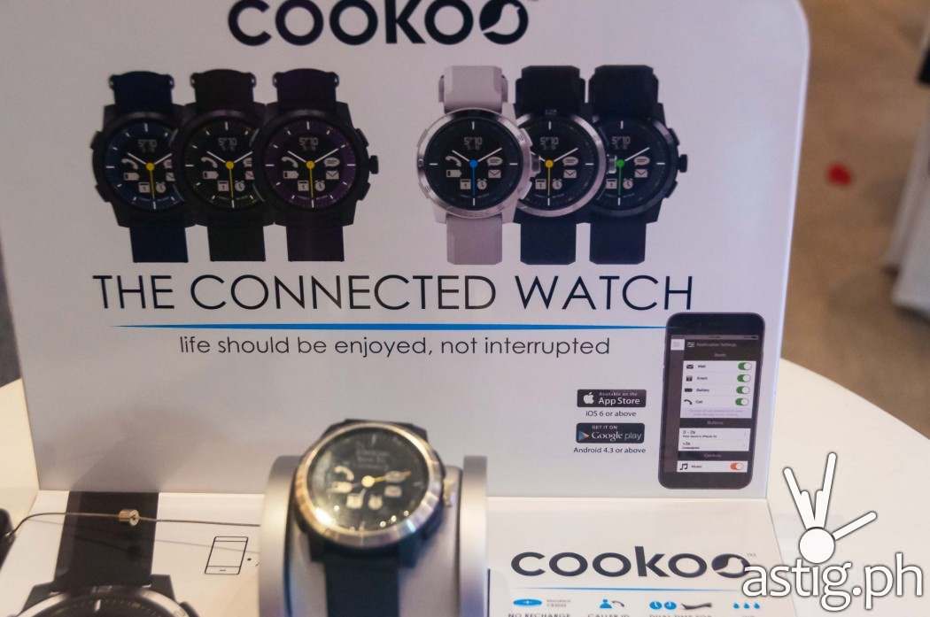 Cookoo smart watch "The Connected Watch"