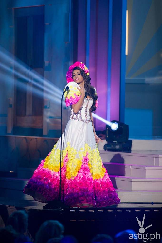 Mary Jean Lastimosa, Miss Philippines 2014, debuts her National Costume during the Miss Universe National Costume Show at the FIU Arena on Wednesday January 21st. The 63rd Annual MISS UNIVERSE® Pageant contestants are touring, filming, rehearsing and preparing to compete for the DIC Crown in Doral-Miami, Florida. Tune in to the NBC telecast at 8:00 PM ET on January 25, 2015 live from the FIU Arena to see who will be crowned the 63rd Miss Universe. HO/Miss Universe Organization L.P., LLLP