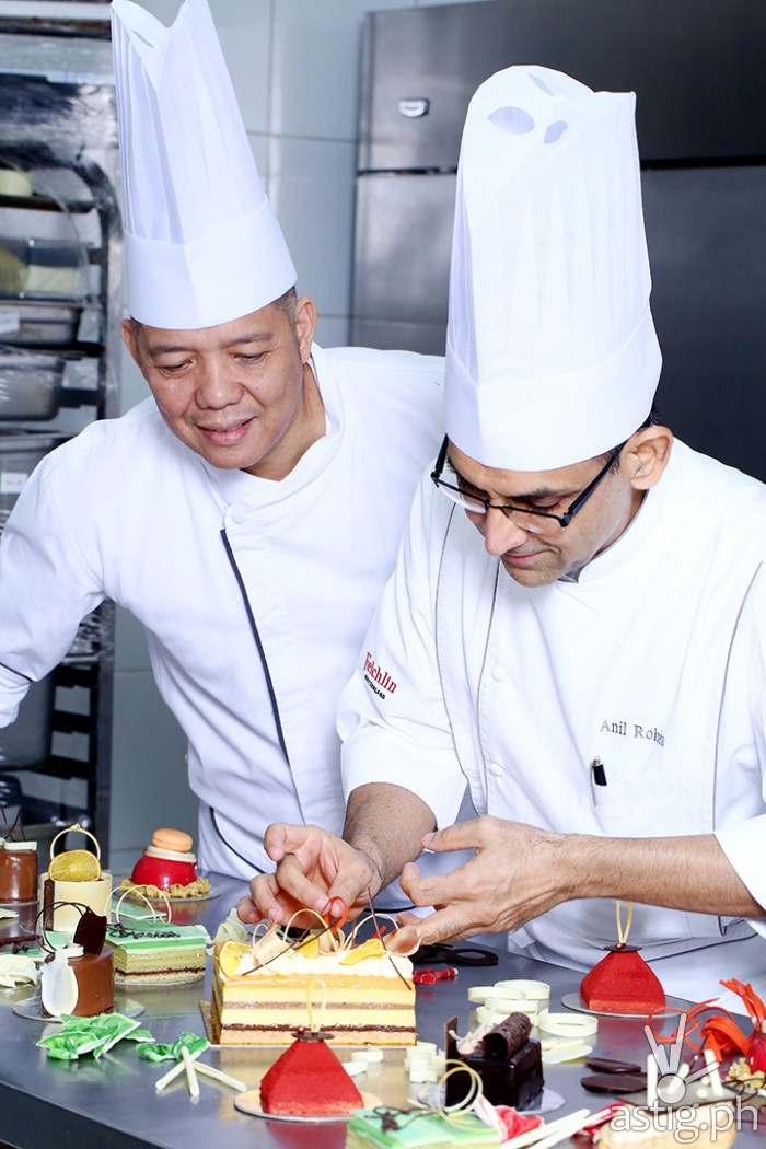 World Renowned Pastry Chef Anil trains Marriott Hotel Manila Pastry Team