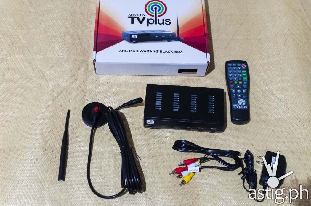 ABS-CBN TVplus unboxing contents
