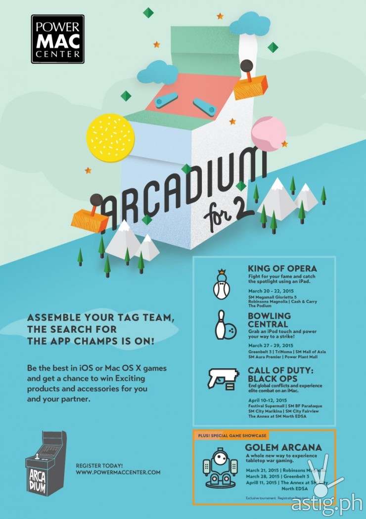 Power Mac Center Arcadium for 2 poster