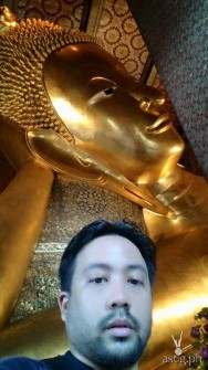 Inside the Temple of the Reclining Buddha