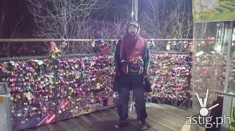 The 'Love Locks' at N Seoul Tower