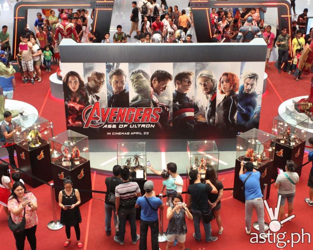 Avengers: Age of Ultron exhibit by Filbar's SM North EDSA