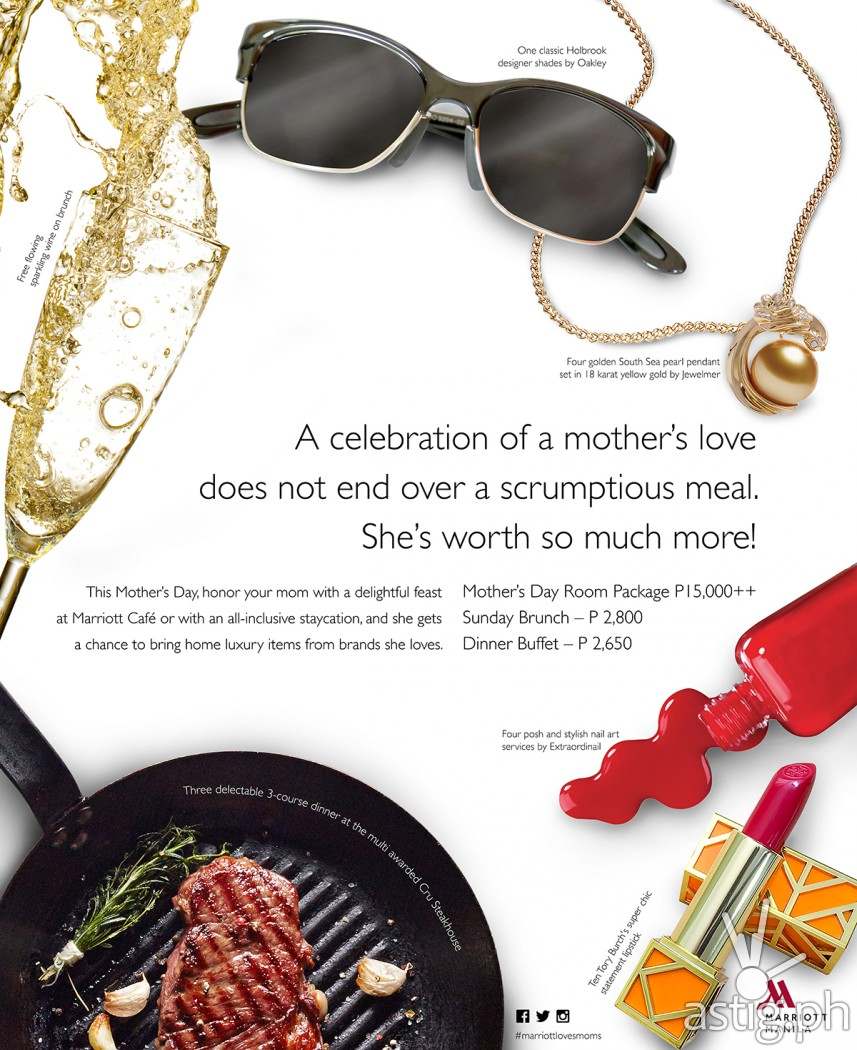 Treat your mom to brunch at Marriott on Mother's Day ASTIG.PH