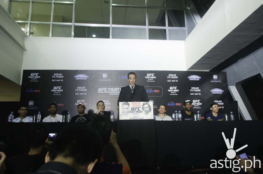 UFC Fight Night Manila post-fight press conference