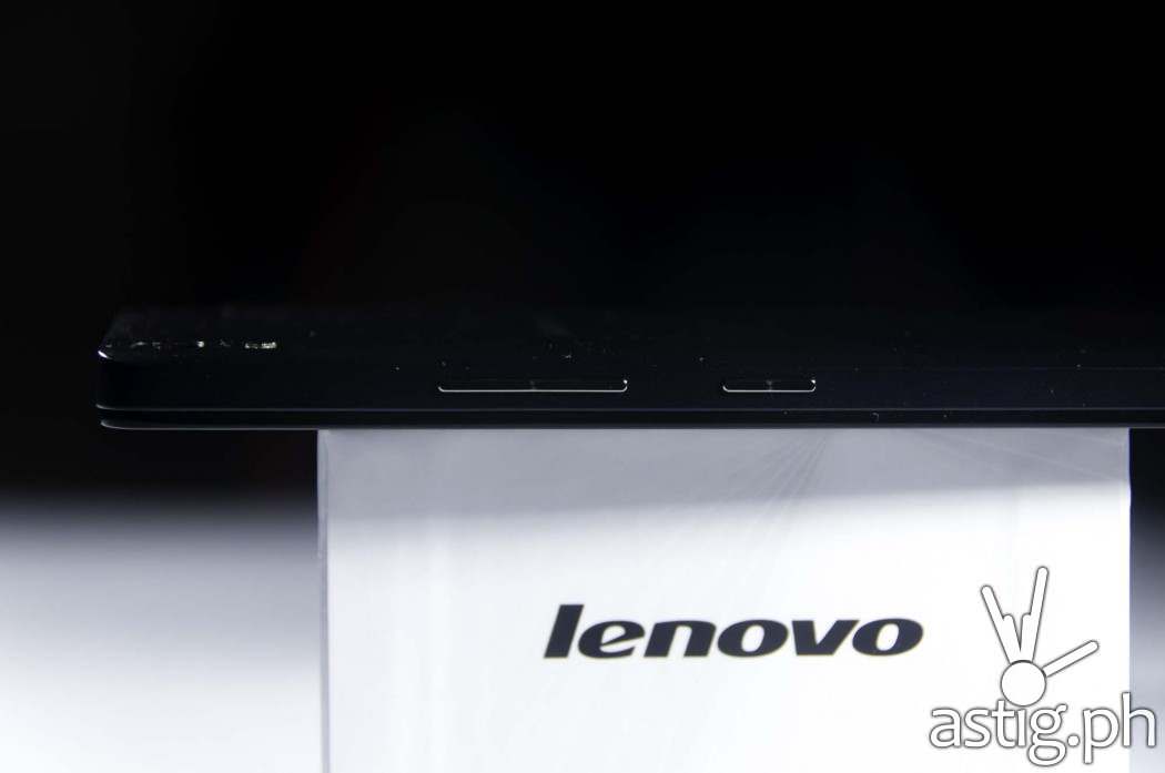 The Lenovo A7000 is razor-thin at only 8mm thick