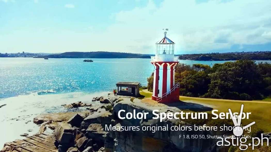 LG G4 Color Spectrum Sensor