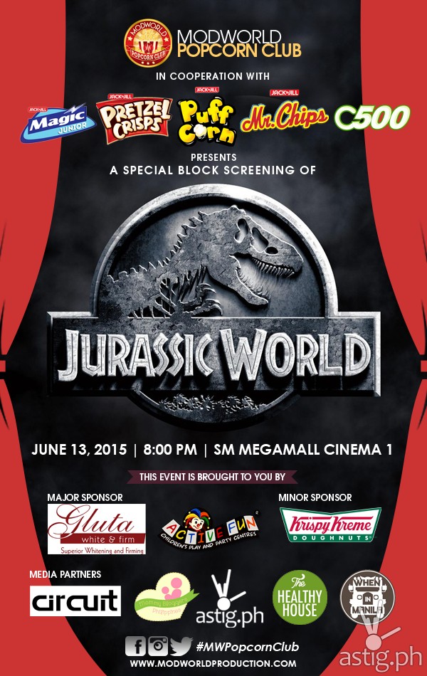 Jurassic World ModWorld poster