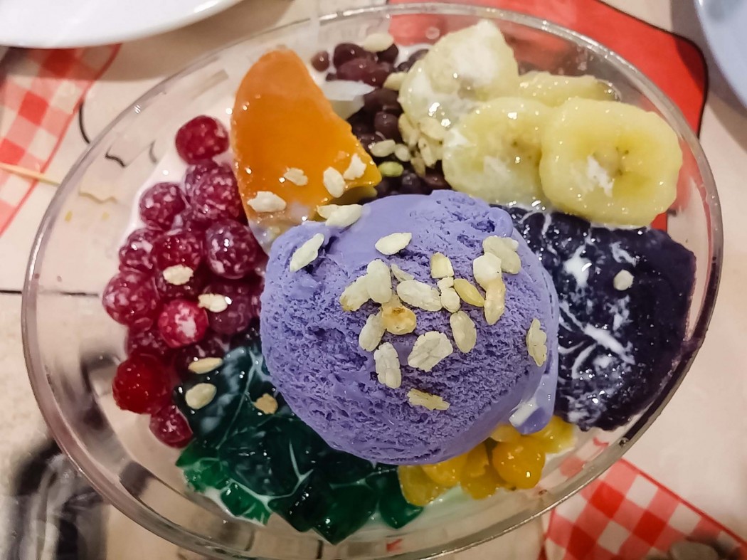Special Halo-Halo (PHP 90) at Three Sisters' Restaurant of Pasig
