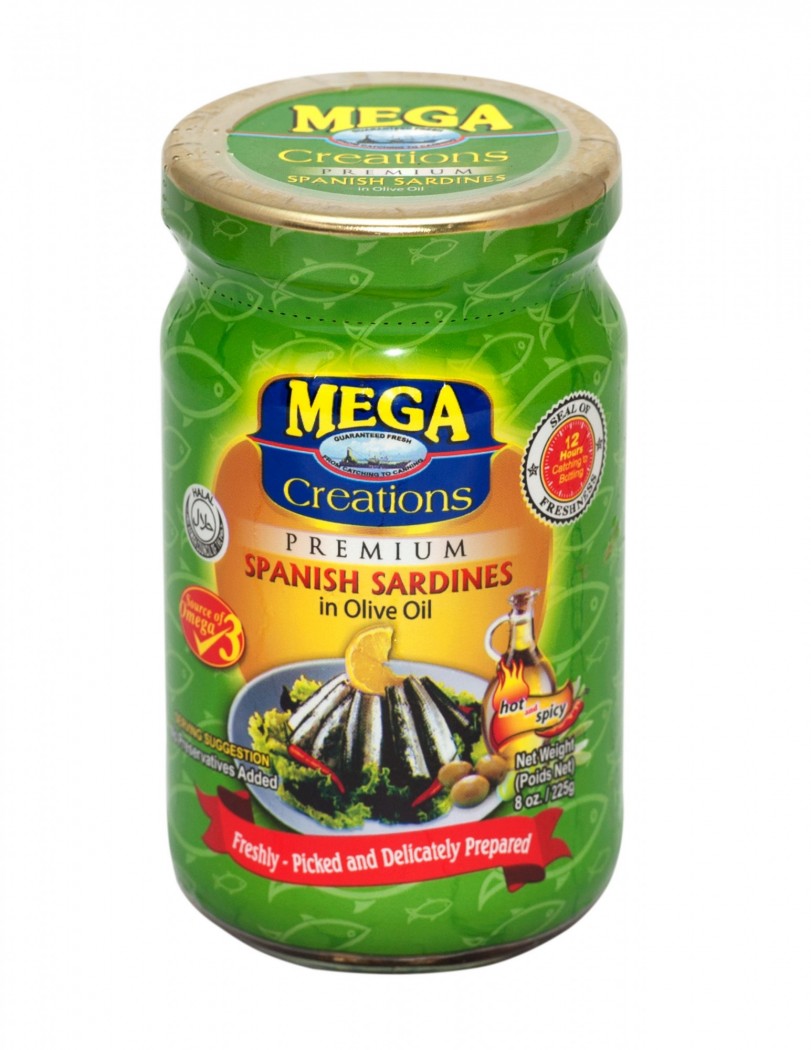 Mega Creations Spanish Sardines in Olive Oil 