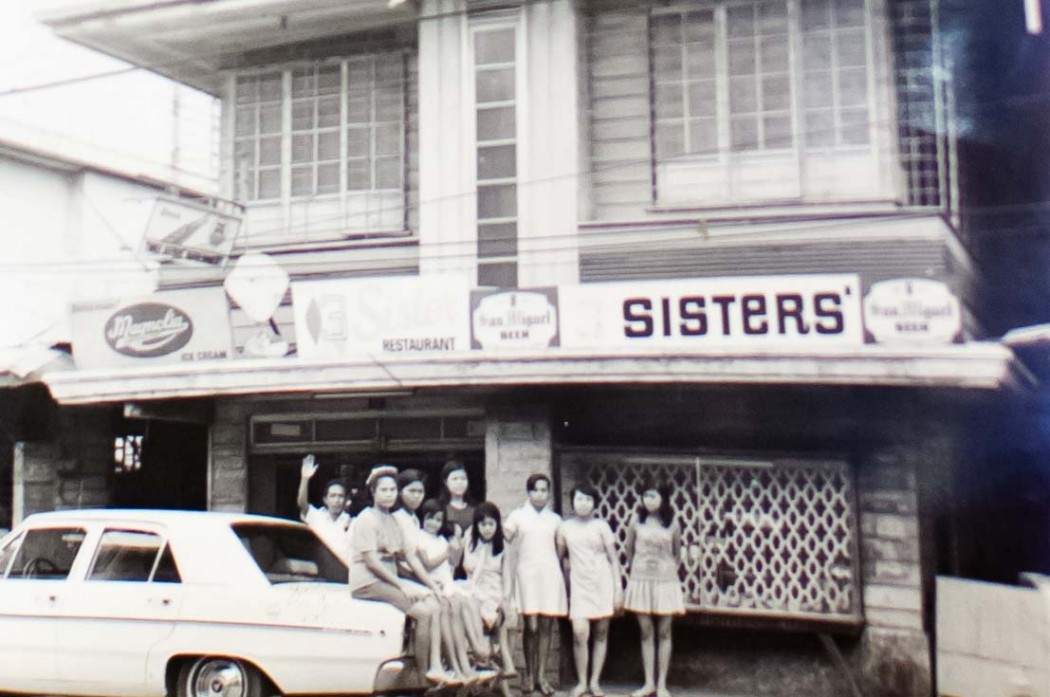 The Three Sister's Restaurant was originally called Three Sisters' Refreshment Parlor, named after a talcum powder brand in the 40s