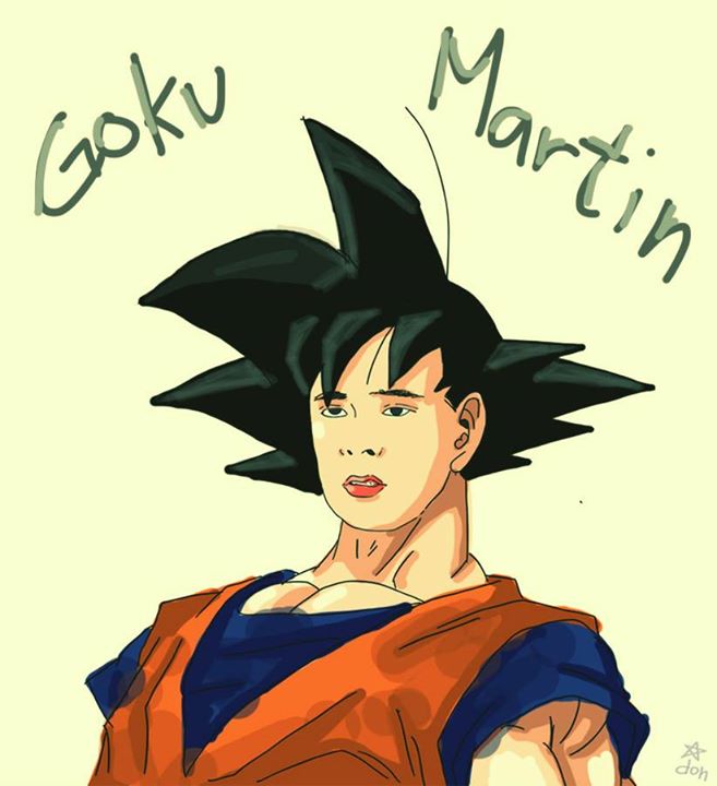 Coco Martin as "Goku Martin" (Goku)