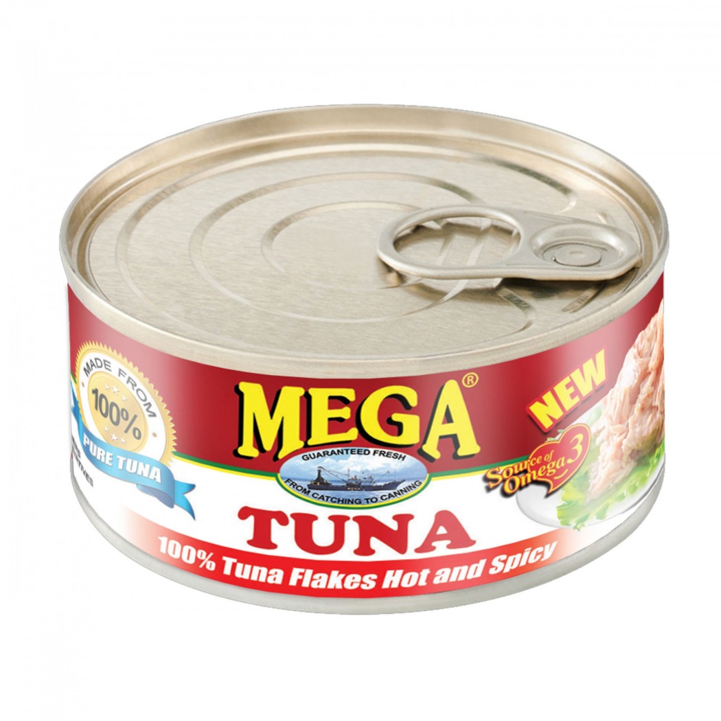 Mega Tuna 100% Tuna Flakes Hot & Spicy