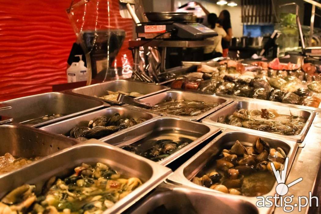 A variety of freshest seafood catch only available in Leyte Island is within reach at the Ocho Seafood & Grill