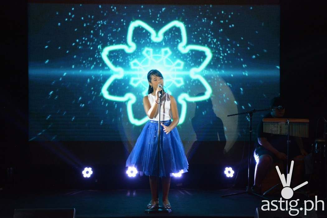 Asia’s Got Talent’s Gwyneth Dorado enchants the crowd with her rendition of Disney’s “Let It Go” from the popular animation “Frozen”