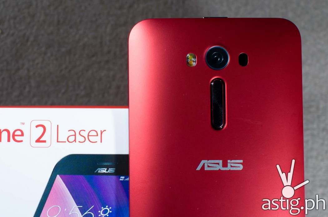 ASUS Zenfone 2 Laser Glamour Red (back)