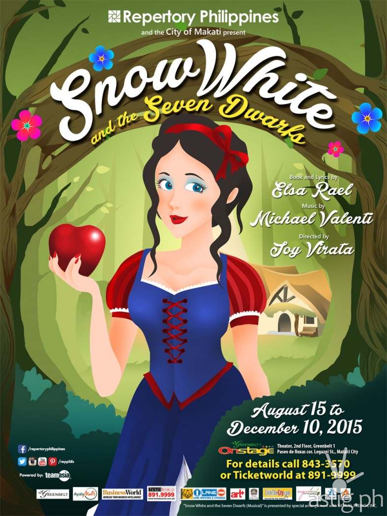 Snow White by Repertory Philippines Poster
