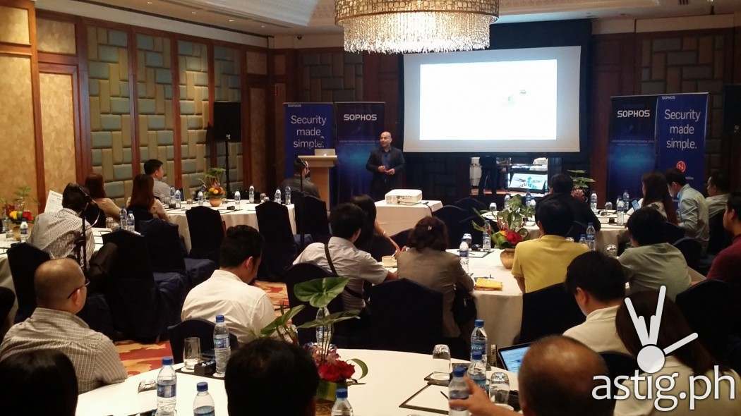 Sumit Bansal, Director for ASEAN, Sophos, gave an opening address to kick-start the roadshow in Cebu