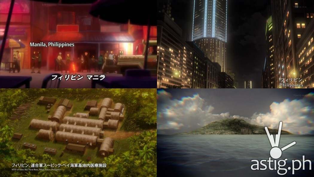 The Philippines as seen in Japanese anime (via writersavenue on Wattpad)