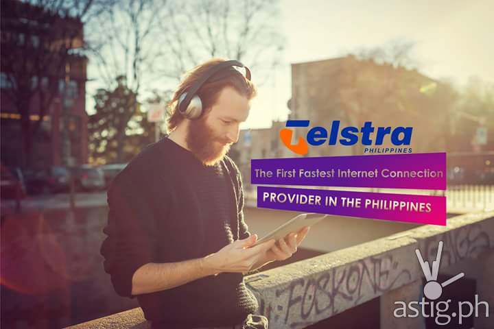 Fake Telstra Philippines advertisement on Facebook